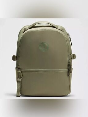 Lululemon NWT New Crew Backpack 22L Water Repellent Green